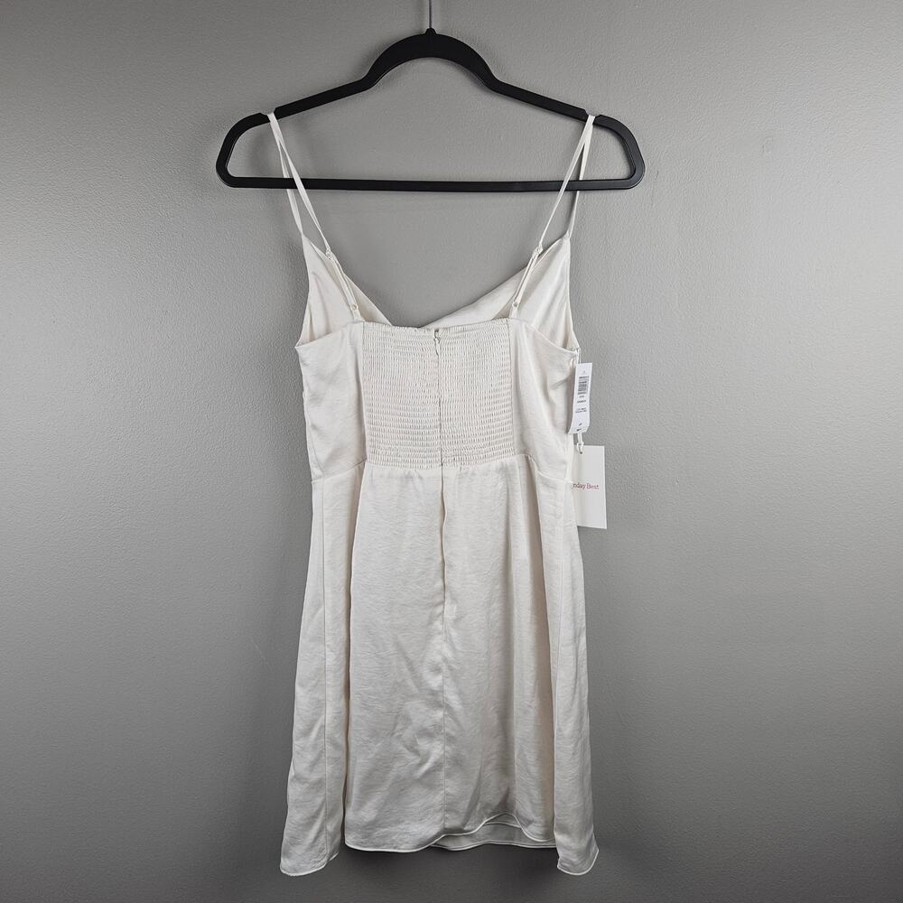 Aritizia Sunday Best Spencer Mini Dress  Light Birch Size Small - Picture 2 of 11